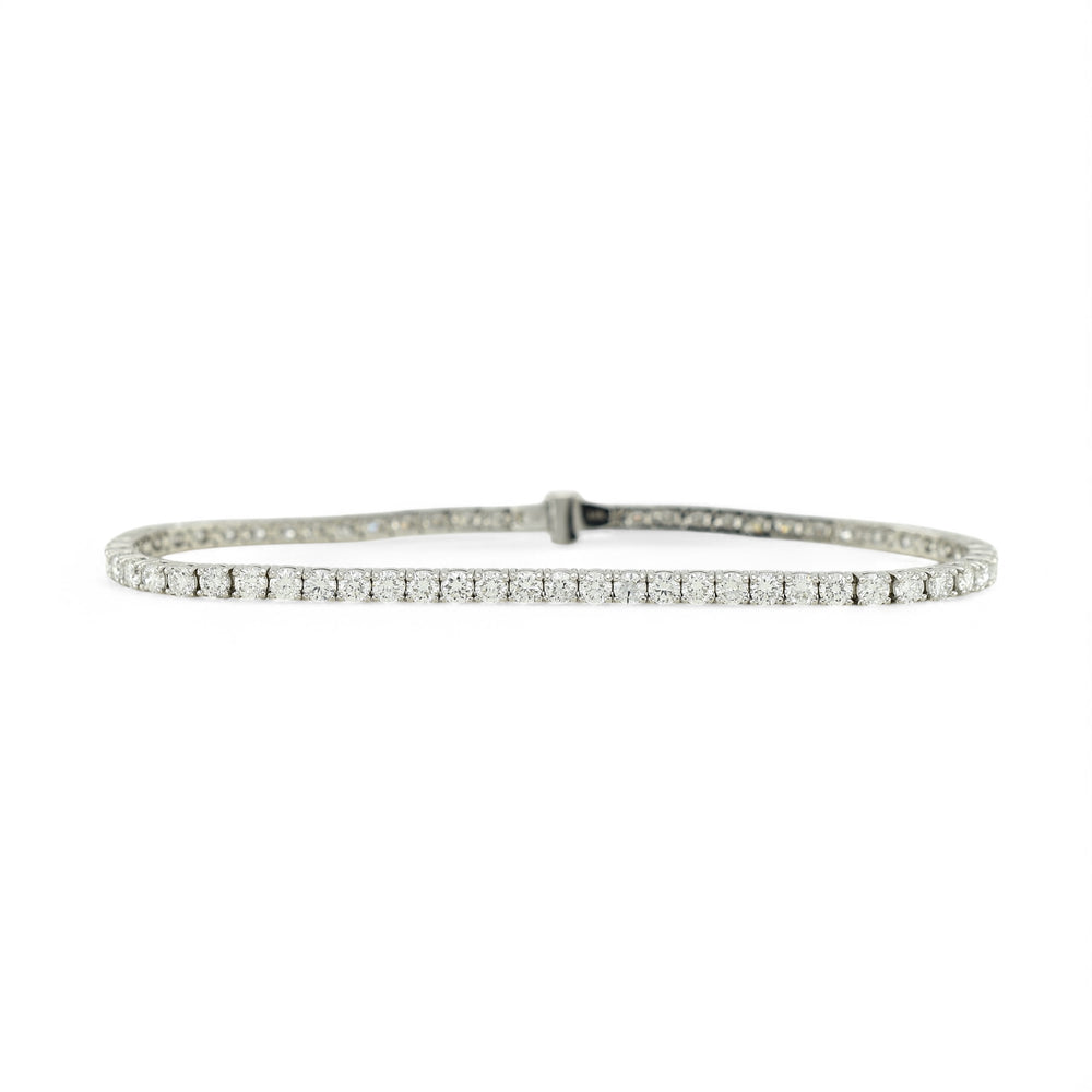 4-5.3ct. Lab-Grown DiamondTennis Bracelet | 2.65mm | 14K Solid Gold with E-F VS+ Diamonds
