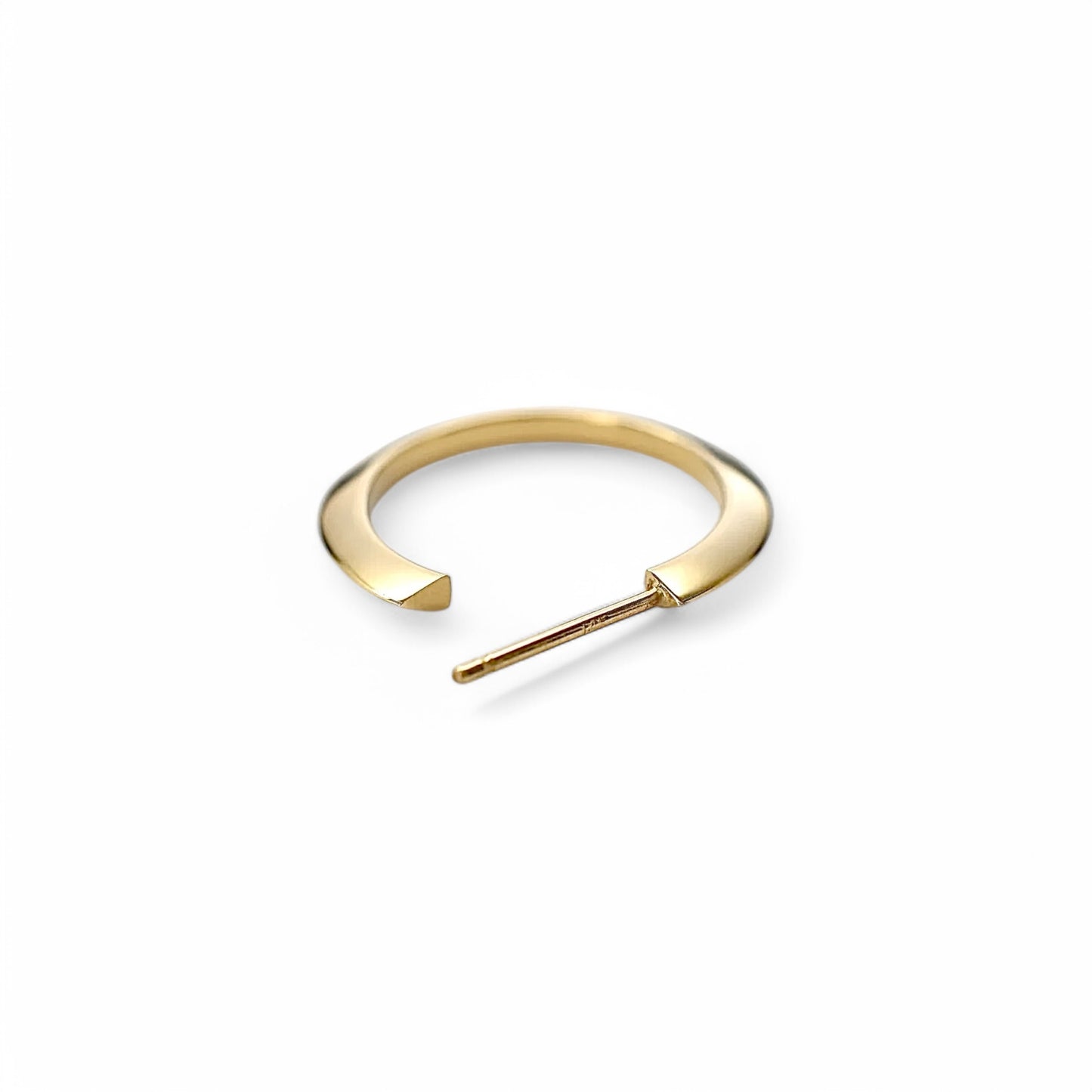 14k Knife Edge Hoop(s)