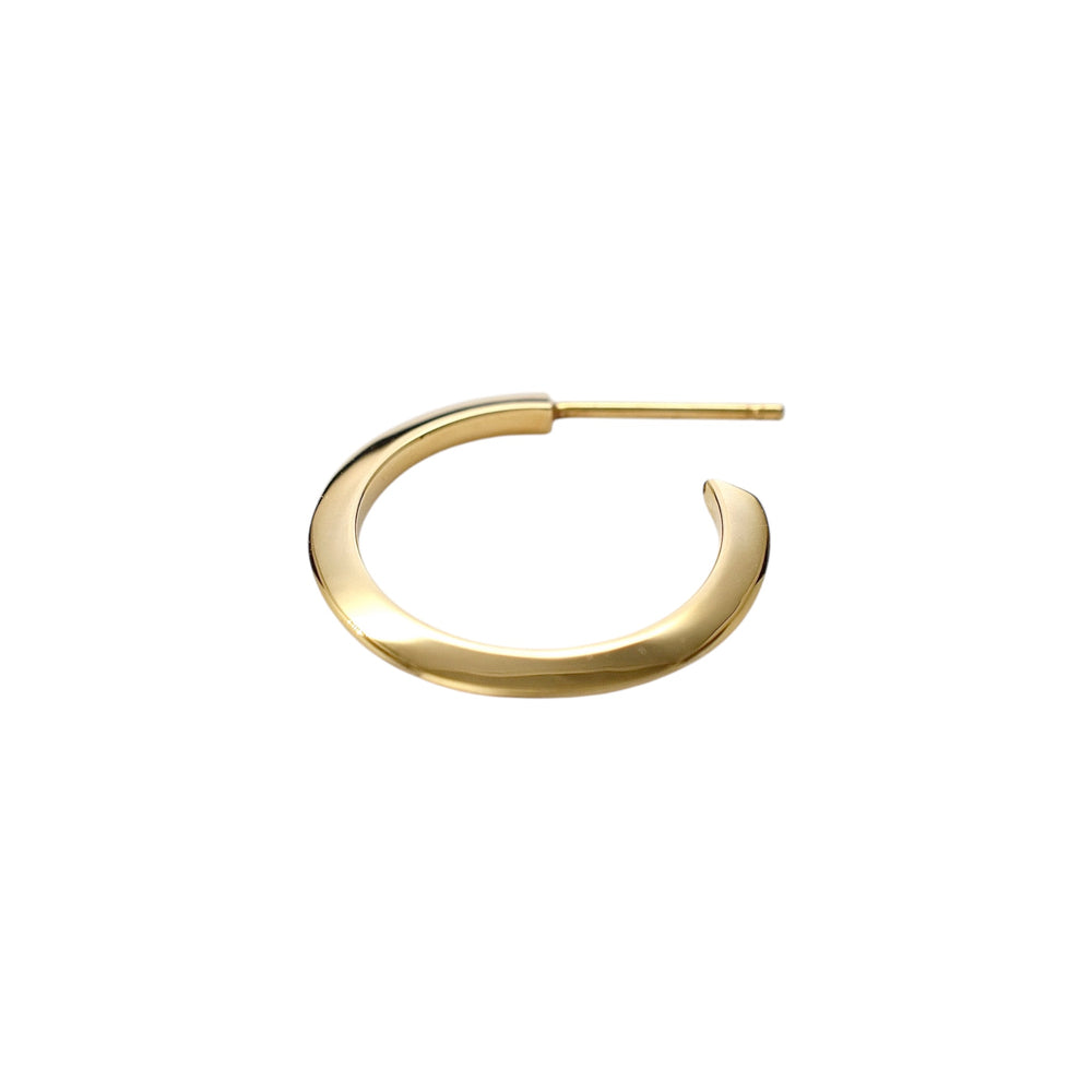 14k Knife Edge Hoop(s)
